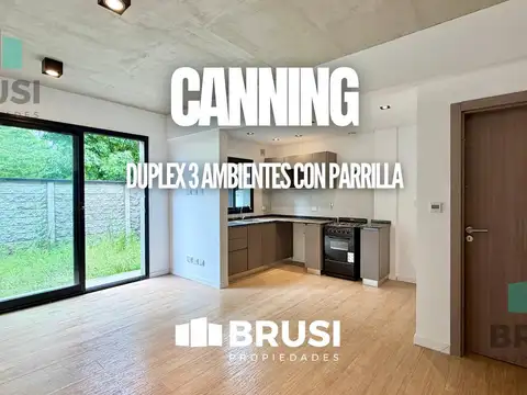 DEPARTAMENTO EN VENTA EN CANNING EXCLUSIVO - 3 AMBIENTES TIPO DÚPLEX