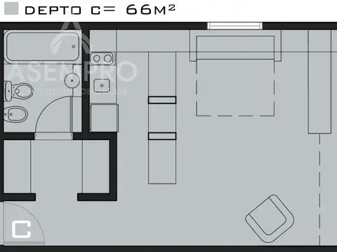 Departamento en Venta al Noreste