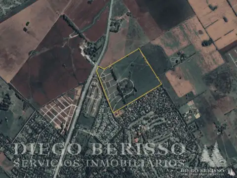 Terreno en Venta 20  mts Fondo