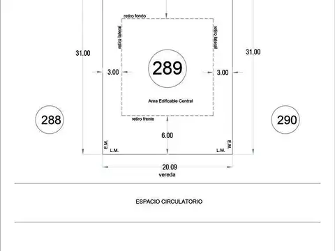 Terreno en Venta en Puertos, USD 110.000