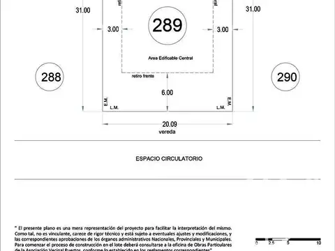 Lote interno a la venta en Riberas