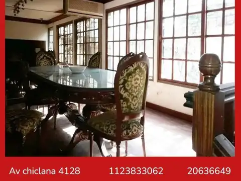 CASA EN VENTA EN  BELGRANO "R"  DE 5 AMB, COCHERA. 4 BAÑOS