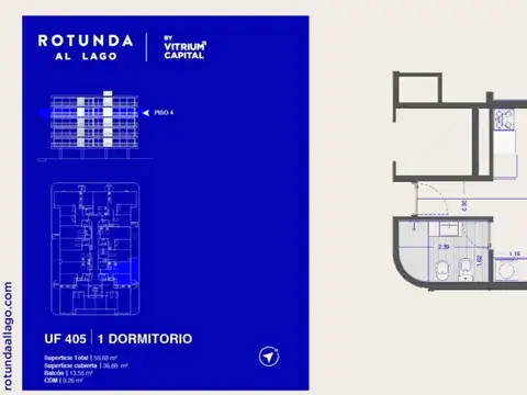 Rotunda al Lago 1 dorm Diciembre 2027