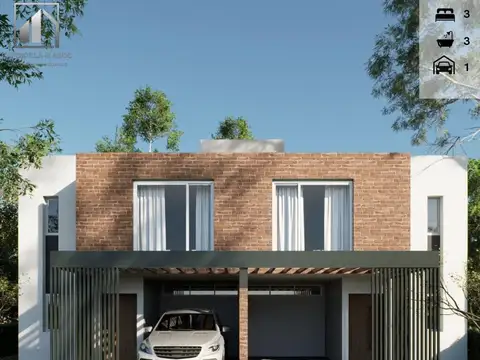DUPLEX 3 DORMITORIOS - PAMPAS DE MANANTIALES