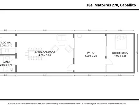 Matorras 200, Piso 1