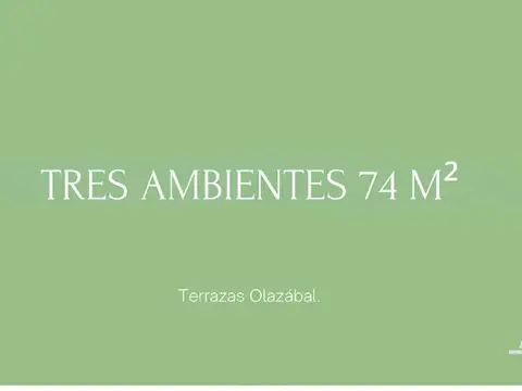 Departamento Monoambiente con 1 baño