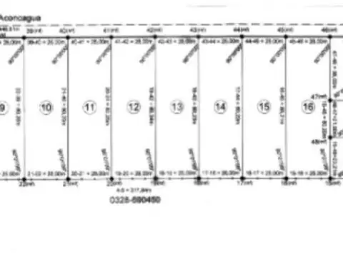 Terreno en Venta en Santa Lucia, USD 12.000