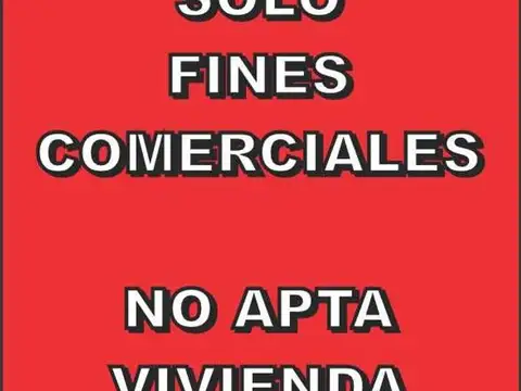 "SIN PORTERO NI VECINOS..." Solo fines comerciales