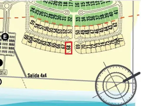Venta Lote 68  - 1ra linea al mar - Marítimo I Costa Esmeralda