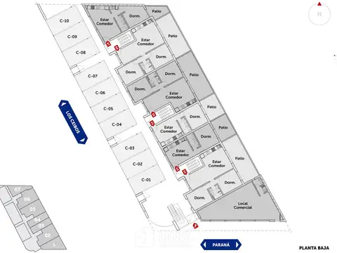 Departamento en Venta de 2 ambientes