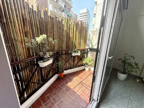 Departamento 2 ambientes con 2 baños