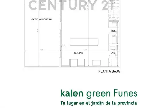 Departamento en Venta en Funes, USD 196.157