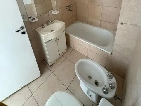 Departamento 2 ambientes con 1 baño