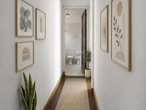 Departamento 3 ambientes con 1 baño