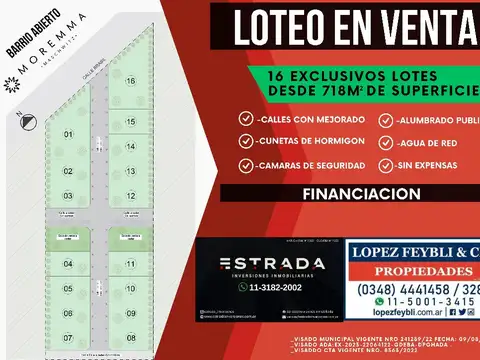 TERRENOS/FRACCIONES/LOTEOS - LOTEOS - INGENIERO MASCHWITZ, GRAN BS. AS. NORTE
