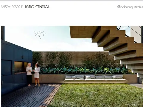 Departamento 2 ambientes con 1 baño