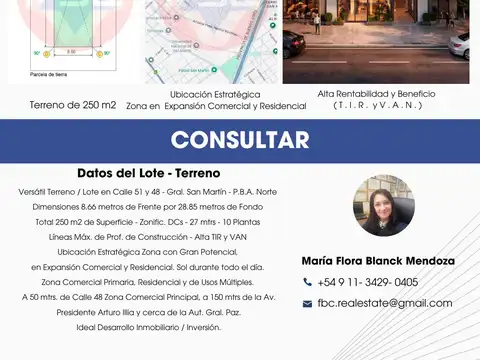 Terreno en Venta, FOS 60