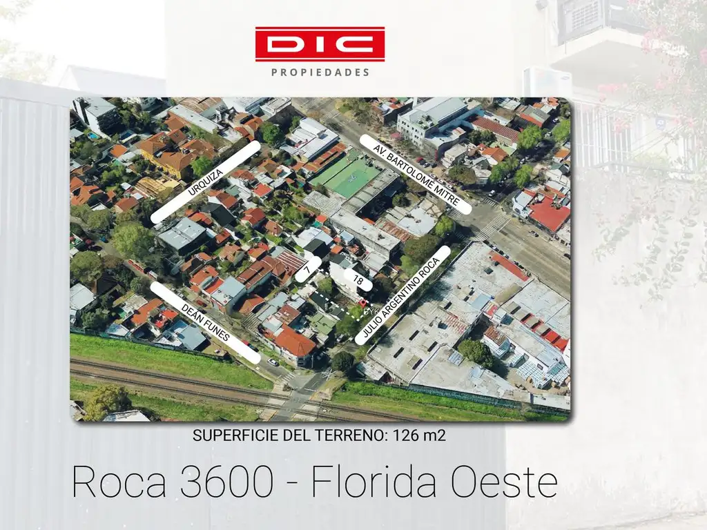 Roca al 3600 entre Dean Funes y Av. Mitre