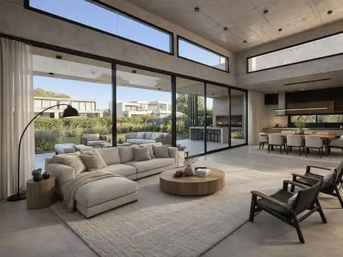 Venta de Hormigon visto  tres dormitorios en Pilara La calesa 