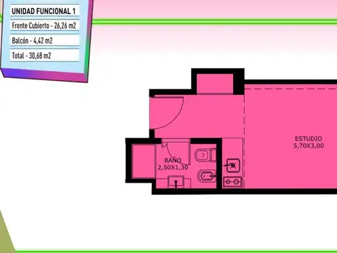 Departamento en Venta al Norte