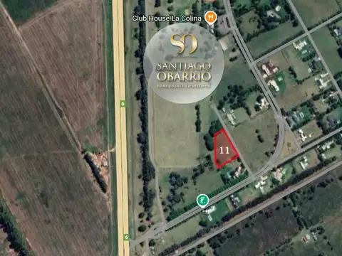  Lote en Venta de 5471m2 OPORTUNIDAD en La Colina Polo de Lujan 