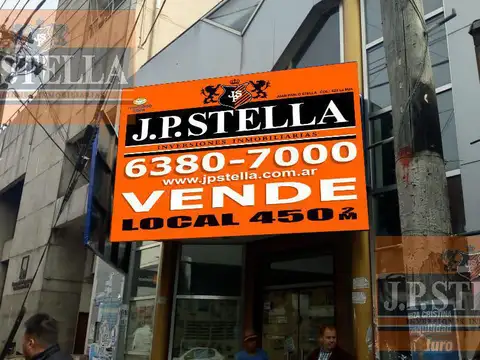 Excelente Local Comercial 450 m² Cubiertos - Con Renta - Ideal Inversores - S.Justo (Ctro)