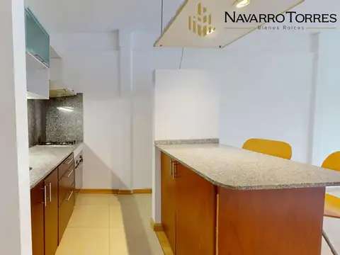 Moderno Monoambiente con Vestidor y Amenities