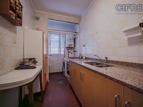 Departamento 3 ambientes con 1 baño