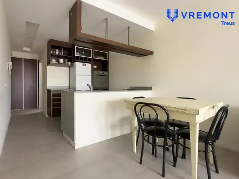 Departamento Monoambiente con 1 baño
