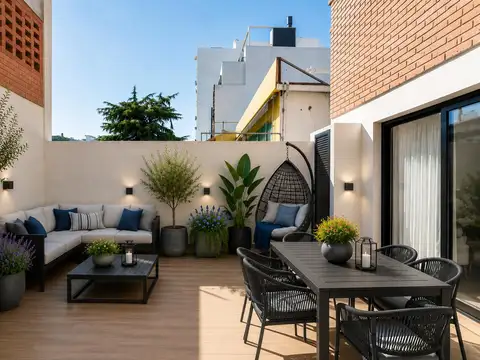 3 Ambientes con Terraza / 2 baños-uno en suite  A estrenar con posesión inmediata