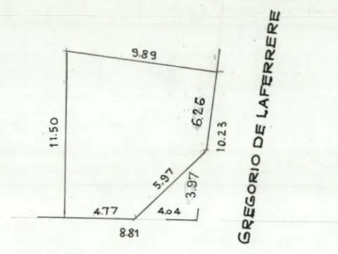 Terreno en venta en Flores