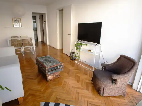 Departamento 2 ambientes con 2 baños