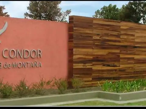 LOTE  EN BARRIO CERRADO VILLA DEL CONDOR