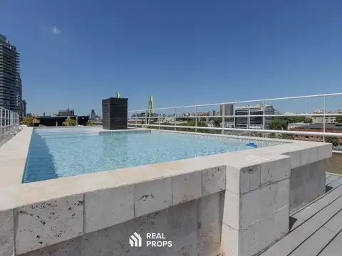 Alquiler de Departamento 2 ambientes amoblado, con cochera y vista al dique en Puerto Madero