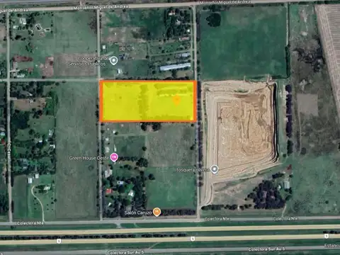 Fraccion de Campo de 4 Ha c/ 2000 m² de Galpón y Vivienda de 3 amb. - Lujan