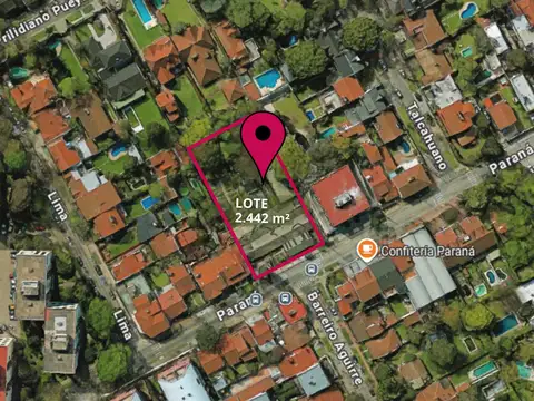 Lote / Terreno en Venta de 2442 m² - Excelente Ubicación en Martínez, San Isidro