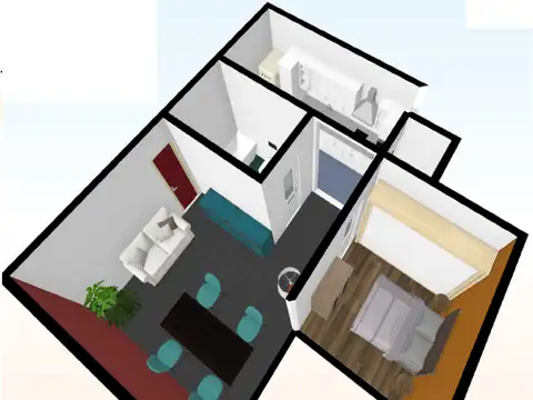 Departamento en Alquiler de 2 ambientes