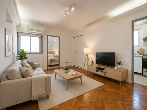 VENTA DPTO 2 AMB LUMINOSO CHACARITA