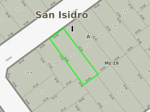 Terreno en Venta en San Isidro, USD 255.000