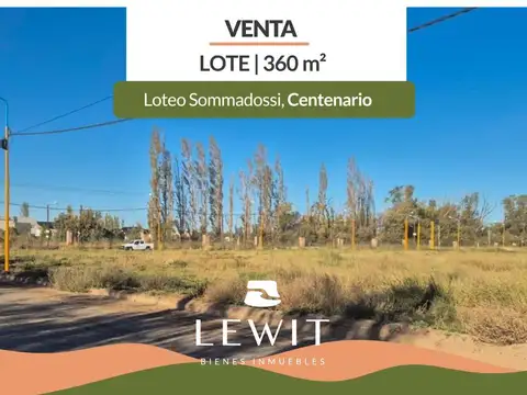 Terreno en Venta en Centenario, Confluencia