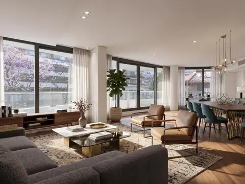 Venta departamento Duplex 4 ambientes Selene Libertador La Lucila