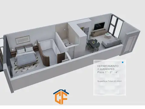 Pedro De Mendoza 800, Piso 4