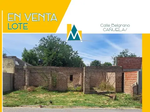 Lote con mejoras en venta en Cañuelas