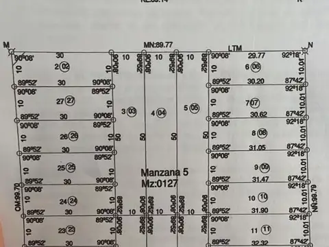 Terreno en Venta en Garupa, USD 38.000