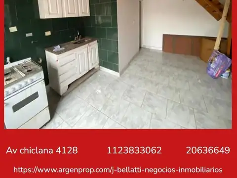 Departamento de 2 ambientes en PH ( sin expensas)