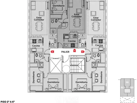 Departamento en Venta en Rosario, USD 117.000