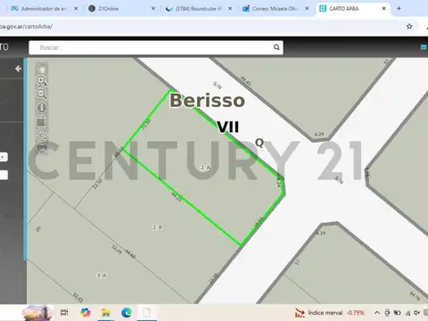 Terreno en Venta de 1000,0 m2