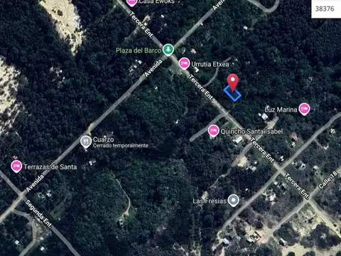 Terreno en Venta en La Pedrera, USD 21.000