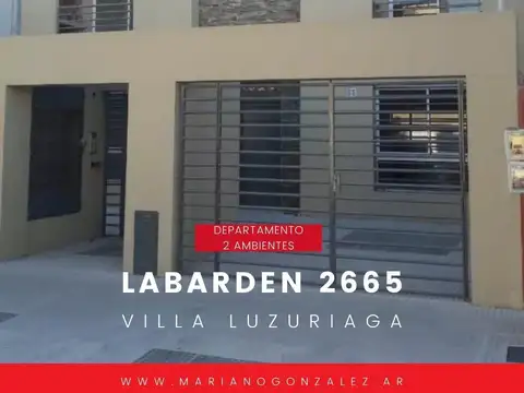 Departamento en Venta en Villa Luzuriaga, Partido de La Matanza
