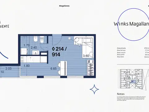 Departamento en venta en Palermo